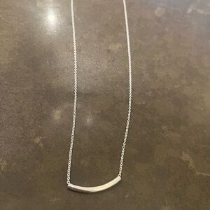 Sleek Silver Necklace